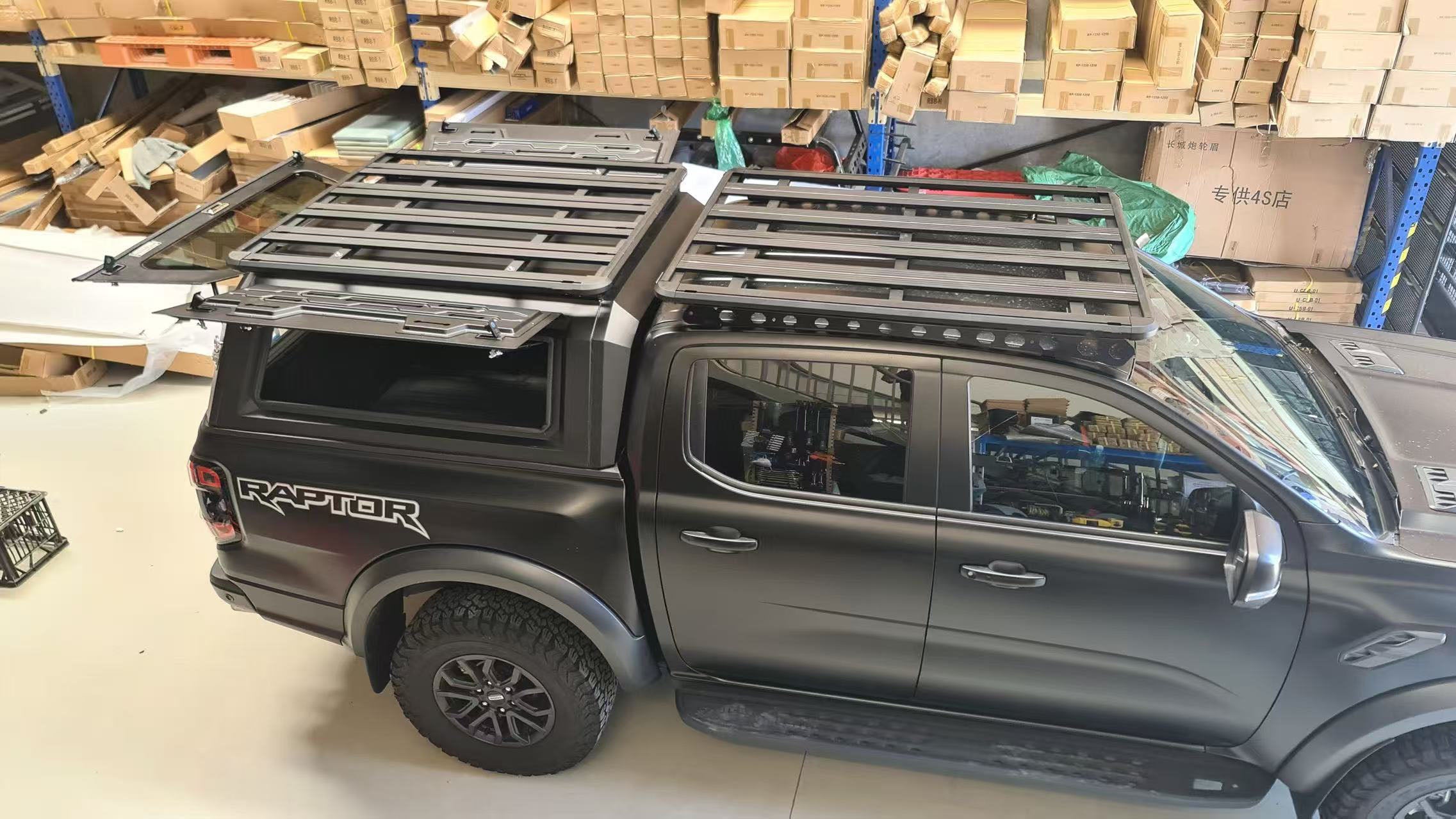 Aluminum Canopy & Platform & Roof Platform for Ford Ranger 2022Next gen--2026