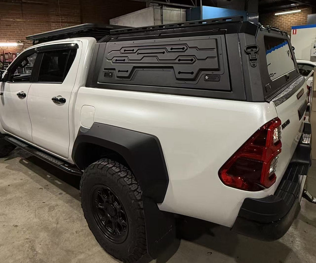 Heavy-duty Aluminum Canopy for Toyota Hilux (2018--2026)