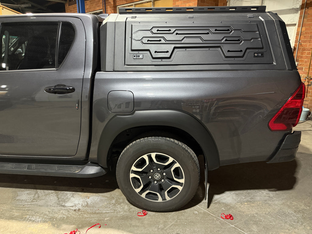Heavy-duty Aluminum Canopy for Toyota Hilux (2018--2026)