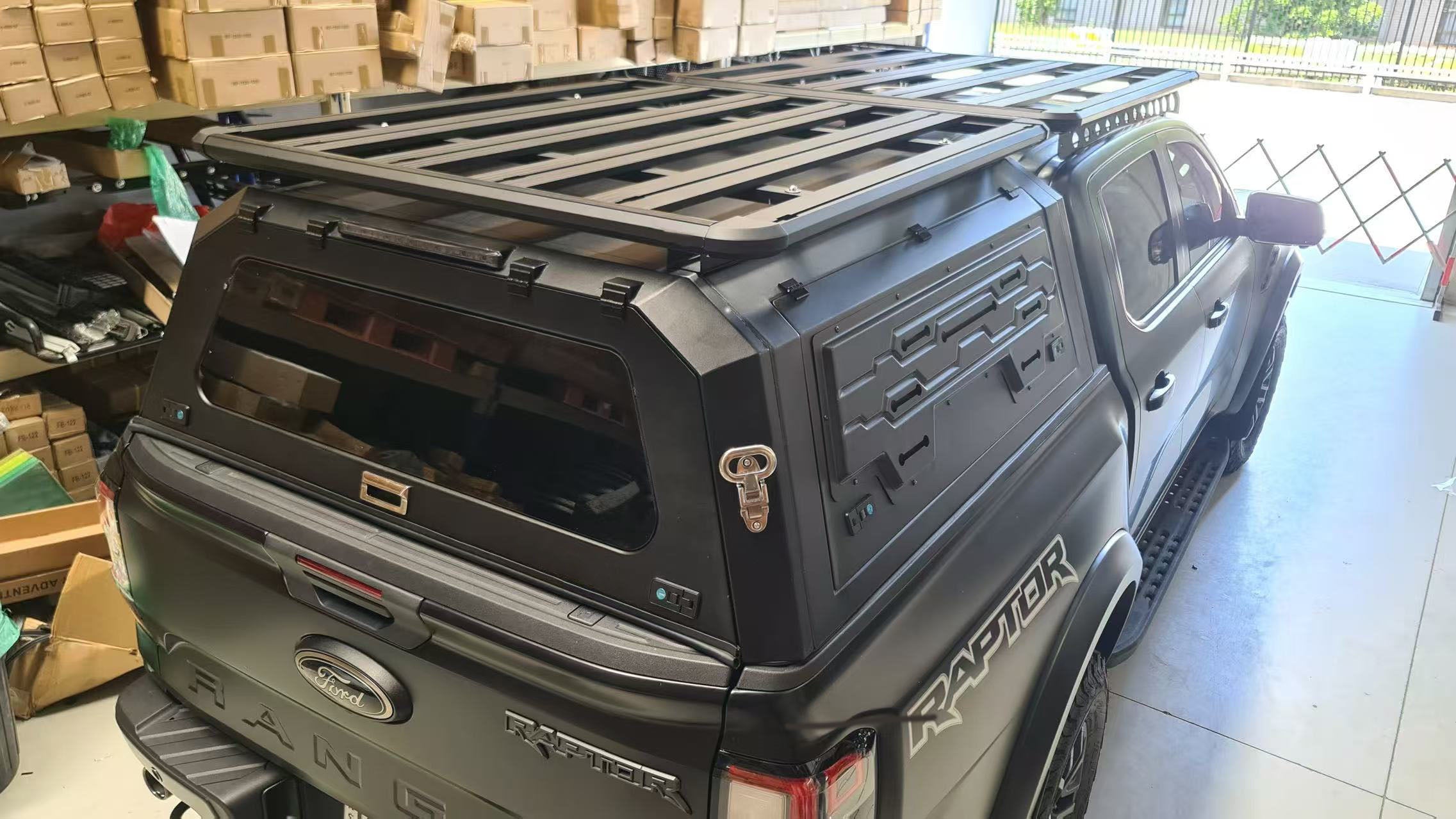Aluminum Canopy & Platform & Roof Platform for Ford Ranger 2022Next gen--2026
