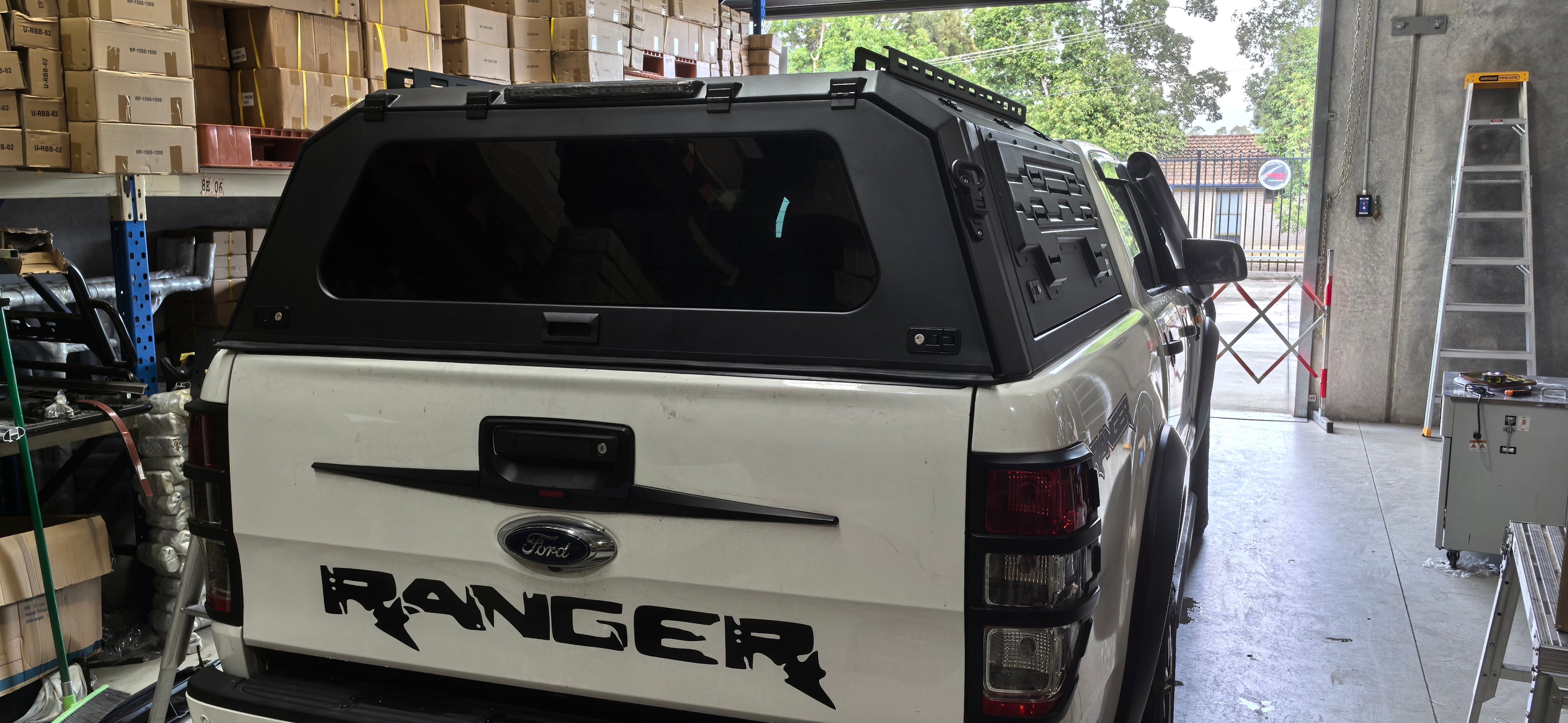 Heavy-duty Aluminum Canopy for Ford Ranger 2022Next gen--2026